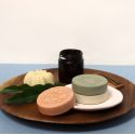 Shampoo solido per capelli grassi - Argilla verde e spirulina - 70g - Lamazuna