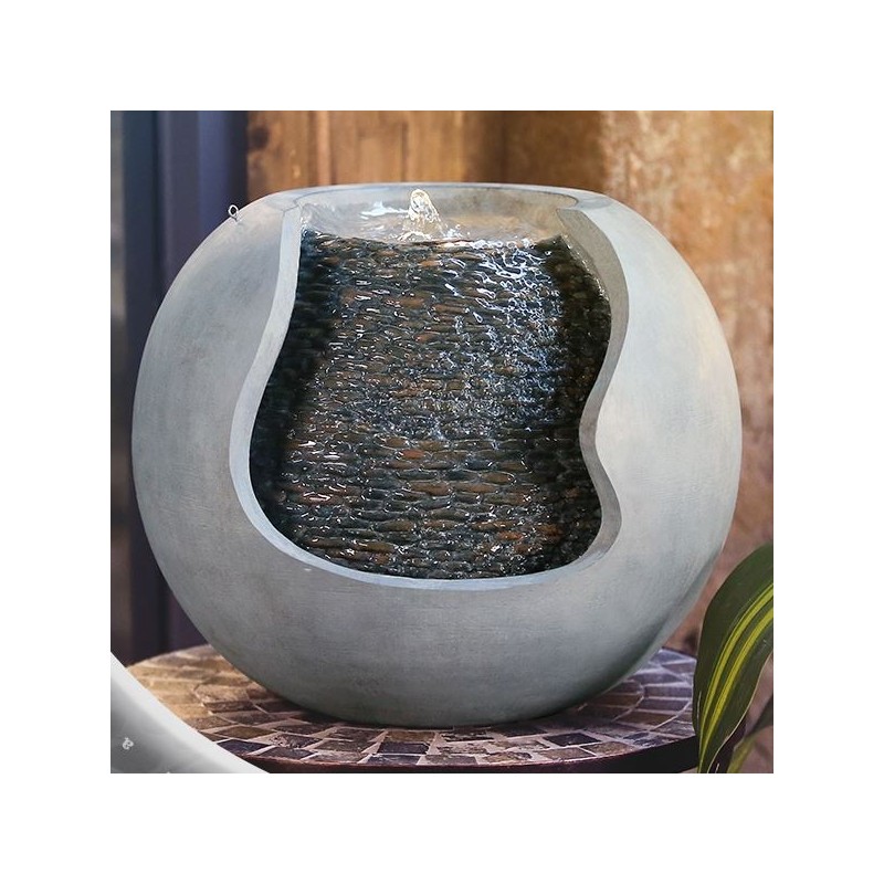 Fontana d'acqua - "Moderna Andy" con un puro design contemporaneo - Zen'Light