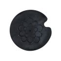 Porta-incenso in pietra nera "Lotus" - Les encens du monde