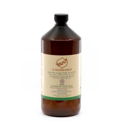 Savon d'Alep liquide BIO - Recharge de 1 Litre - Le Sultan d'Alep