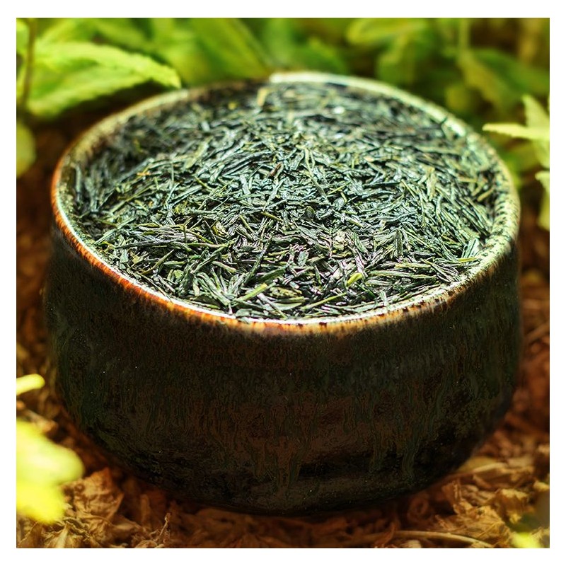 Thé vert Gyokuro BIO, Grand Cru de dégustation d'Uji (Japon) - 50g - Aromandise
