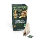 Sencha & Ginger Green Tea Bag - 18 bustine - Aromandise