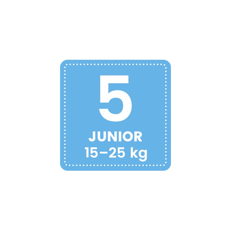Pants per il bambino, svizzero ed ecologico - Taglia 5, Junior (15-25kg), 28pz - Pingo