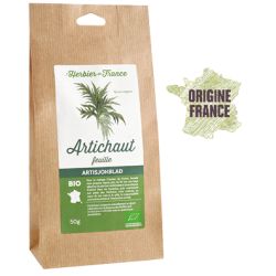 Foglie di carciofo biologico dalla Francia - 50g - L'Herbier de France