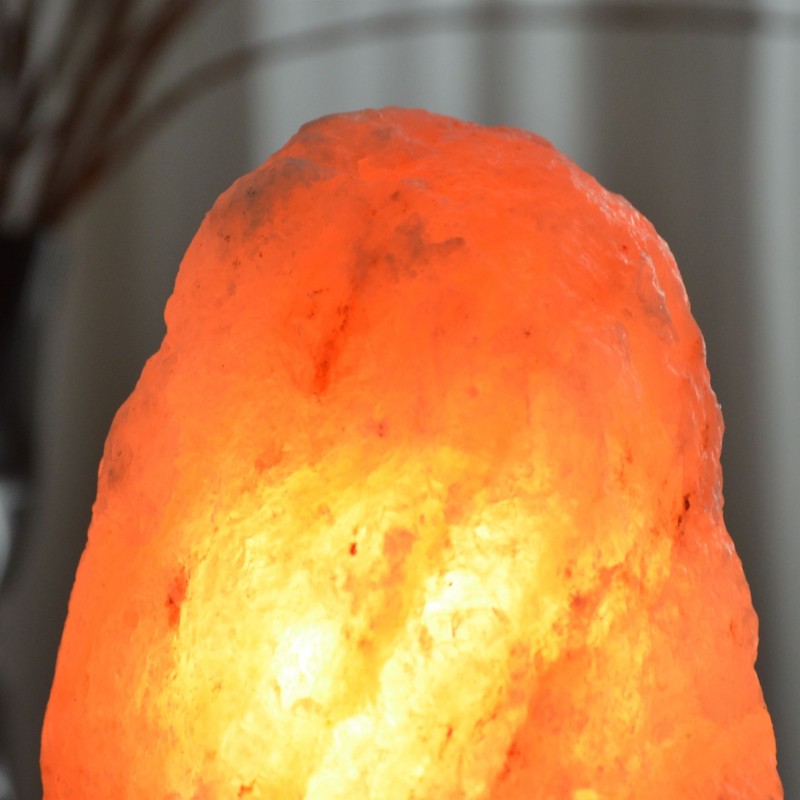 Lampe en cristal de sel de l'Himalaya, 4  à 6 kg - ZEN'Arôme