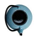 Théière en fonte, ASAGAO bleue, avec filtre inox - 0,8 litre - Aromandise