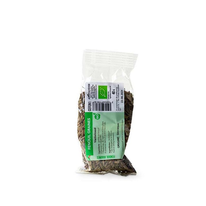 Semi di finocchio biologico, Cellocompost Zero rifiuti - 40gr - Aromandise