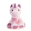 Peluche bouillotte à base de blé à chauffer au micro-ondes - Licorne rose - Pelucho (L'artisan du bien-être)