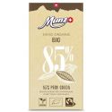 Zartbitterschokolade mit Kaffee - 85% Peru Kakao, mit Schweizer Milch, Bio & Fairtrade - 100gr - Munz