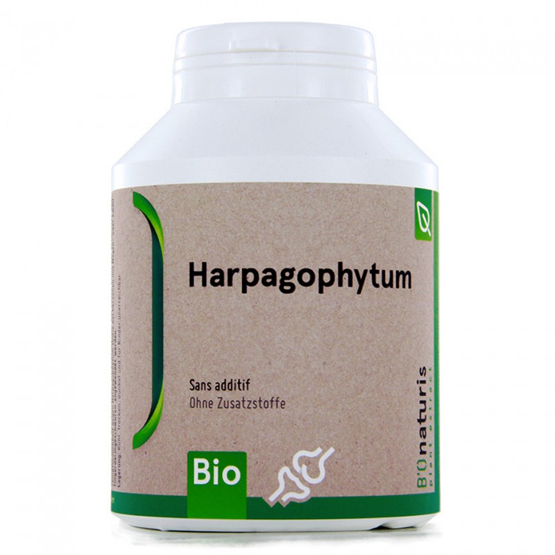 Harpagophytum BIO 365mg, Entzündungshemmend - 180 Kapseln - BIOnaturis