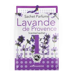 Sachet parfumé, 100% naturel et Fairtrade, Lavande de Provence - 15g - Les encens du monde