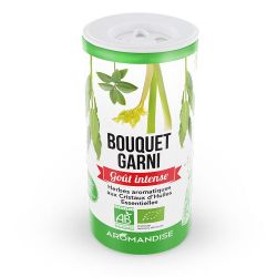 Bouquet garni d'herbes aromatiques "Goût intense" relevé aux huiles essentielles - 46g - Aromandise