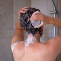 Festes Shampoo für empfindliche Kopfhaut mit ätherischen Ölen - Pfingstrose - 70g - Lamazuna