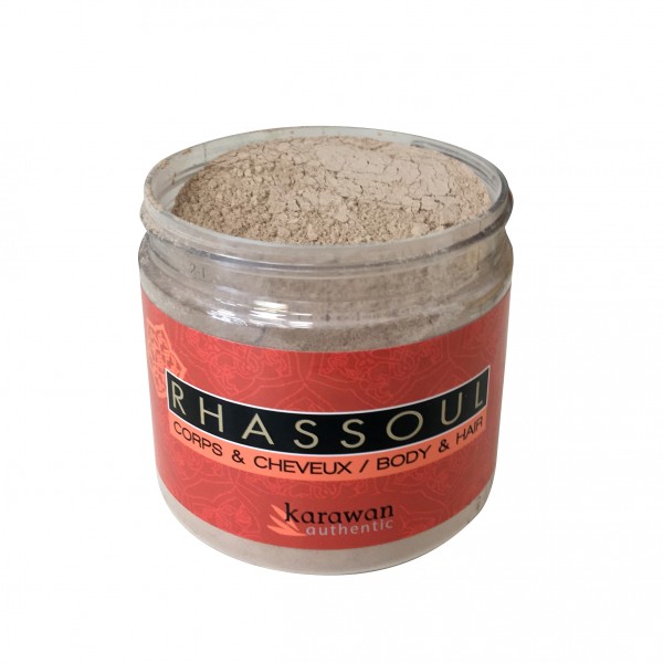 Rhassoul Pulver, für Körper und Haare - Großpackung 1kg - Karawan