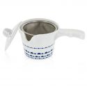 Teiera in porcellana, KYOTO, con filtro in acciaio inossidabile - 0,25 litri - Aromandise