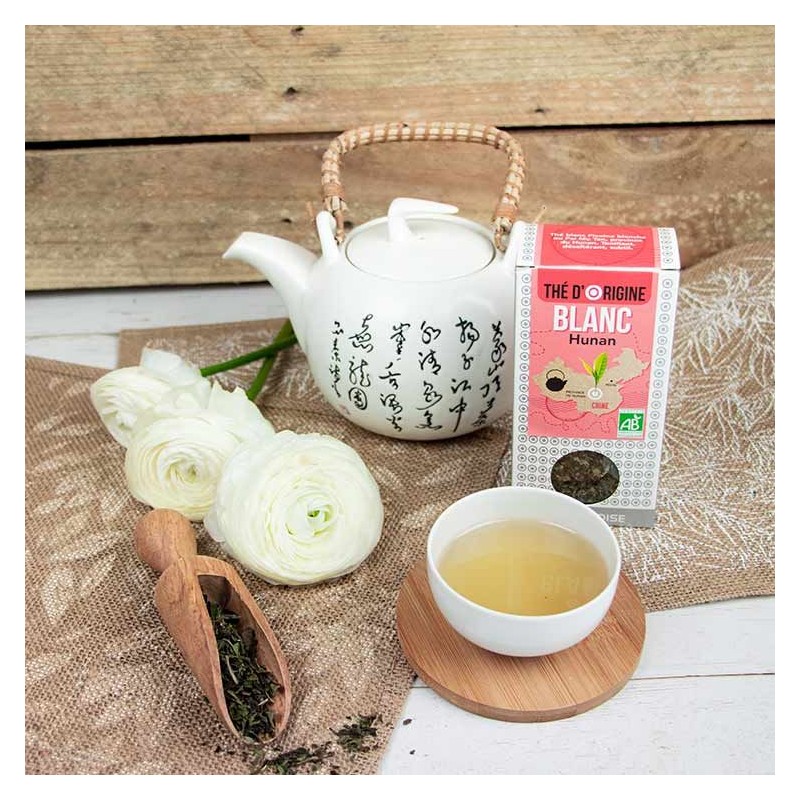 Tè di origine - Tè biologico alla peonia bianca dalla Cina - 40g - Aromandise