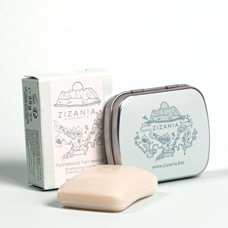 Kit da viaggio, Shampoo solido Svizzera - 3x 25g + scatola - Zizania