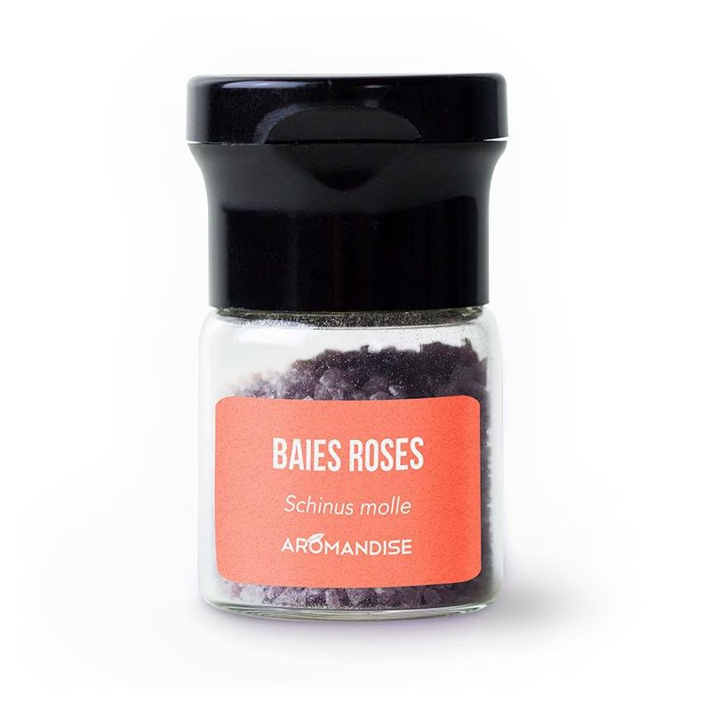 Bio Ätherisches Öl Kristalle zum Kochen, Rosa Beeren - 10g - Aromandise