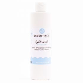 Waschgel aus der Schweiz, für den Körper und die Haare des Babys - 250ml - Essentialis