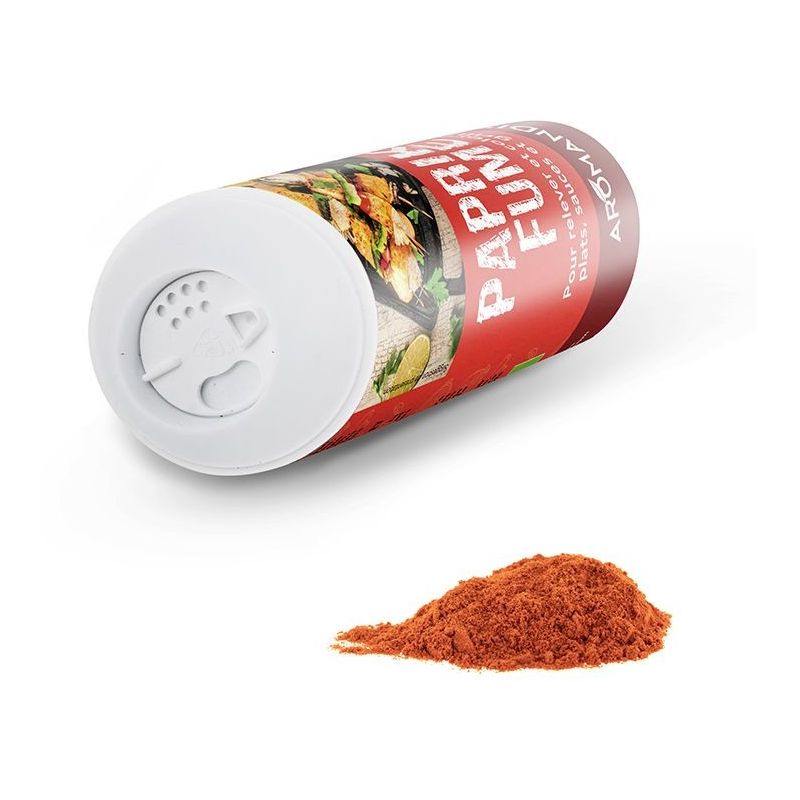 Geräucherter Paprika BIO, für Grilladen, Marinaden ... - 60g - Aromandise