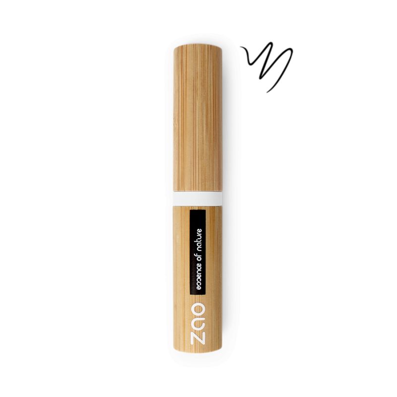 Eye-liner pennello BIO & Vegan - N° 070, Nero intenso - Zao