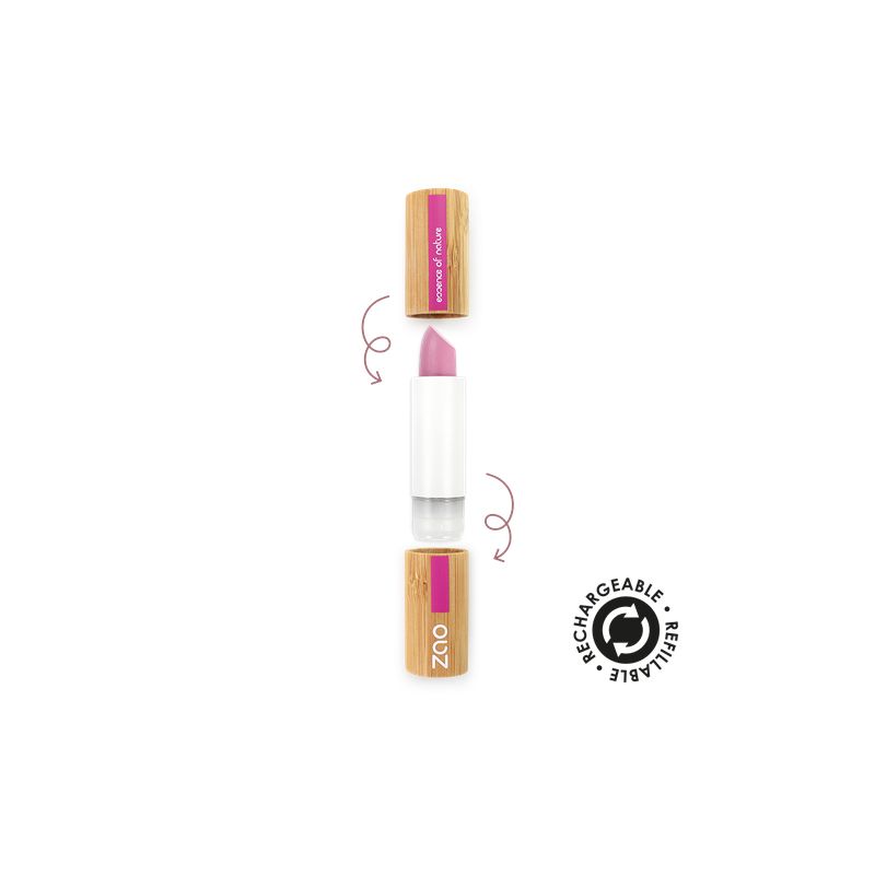 Edel-matter Lippenstift (Pink Nude) - Zao Make-Up