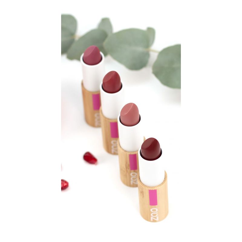 Rouge à lèvres & Baume Cocoon - 100% Naturel, Bio & Vegan - N° 41x, MOD - Zao