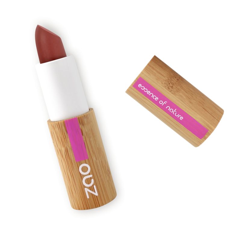 Rouge à Lèvres "Classic" - 100% naturel, Bio & Vegan - N° 471, Brun naturel - Zao