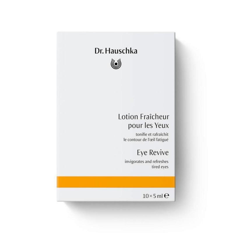 Lozione e compresse rinfrescanti biologiche per occhi stanchi - 10 x 5 ml - Dr. Hauschka 