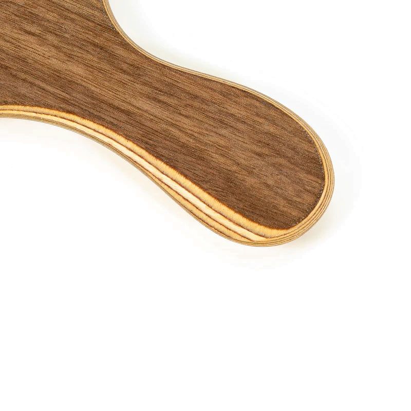 Boomerang artisanal en bois pour adultes, Le Canberra - 22cm - Wallaby Boomerangs