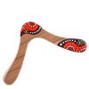 Boomerang artisanal en bois pour adultes, Le Waak - 28cm - Wallaby Boomerangs