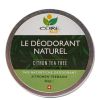 Bio-Creme Deodorant mit Bikarbonat, Teebaum und Zitrone - 60g - Curenat
