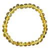 Bracelet en pierre naturelle pour adultes - Ambre Honey - 19cm - Irréversible Bijoux