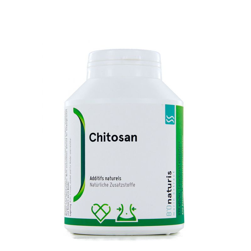 Chitosan, Cholestérol & Minceur - 270 gélules (330 mg) - BIOnaturis
