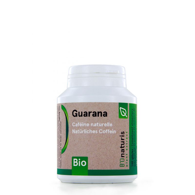 Guarana-Öl BIO, Die Energie des Amazonas - 180 Kapseln (350 mg) - BIOnaturis