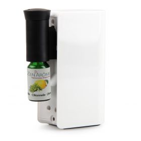 Diffuseur huiles essentielles par nébulisation en direct, MOBYSENS Blanc - ZEN'Arôme