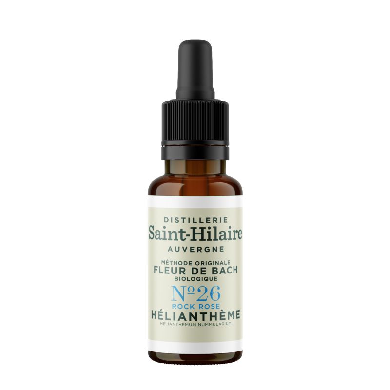 Fiori di Bach BIO "Metodo originale", N° 26, Elianto, Rock Rose (Helianthemum nummularium) - 20ml - Saint-Hilaire