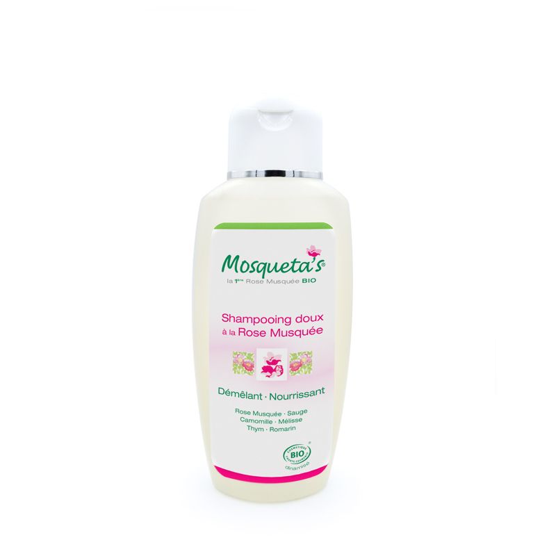 Mosqueta Rose BIO-Shampoo, Sanftes und nahrhaftes - 200ml - Mosqueta's