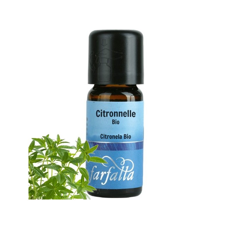 Olio Essenziale Bio - Citronella - 10ml  - Farfalla