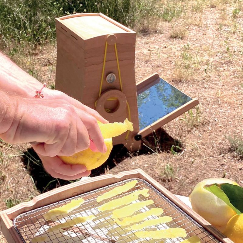 OMY - Essiccatore Solare Innovativo per Alimenti - Versione con 3 vassoi - Solar Brother