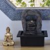 Fontaine à eau - "Zen Dao" avec rideau d'eau (avec éclairage LED) - Zen'Light