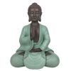 Statuetta - "Bodhi Vert", un Buddha in posizione di meditazione - Altezza 20 cm - Zen'Light