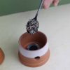 Incensiere Rituale in Forma di Alambicco in Terracotta - 18x8 cm - Gli Incensi del Mondo