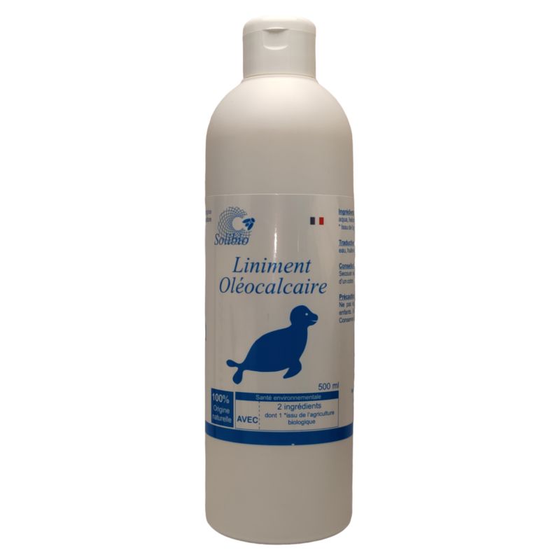 Liniment BIO pour bébé, avec seulement 3 ingrédients et sans allergènes - 500ml - Solibio