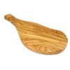 Planches à beurres ou à oignons, en bois d'olivier - env. 25 à 29cm  - Olivenholz Erleben