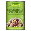 Mischung aus getrockneten Bohnen und Kichererbsen BIO aus der Dose (Italien) - 400g - Rapunzel