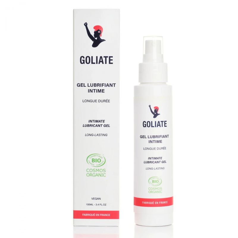 Gel lubrificante intimo, Vegan, Naturale e Biologico - Lunga durata - 100ml - Goliate