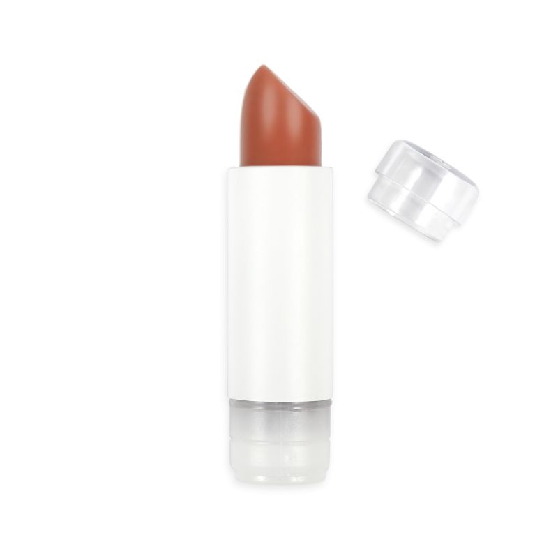 Colour & Repulp Balm, Feuchtigkeitsspendend und aufpolsternd, Nude orange - 100% natürlich, Bio & Vegan - N°486 - Zao