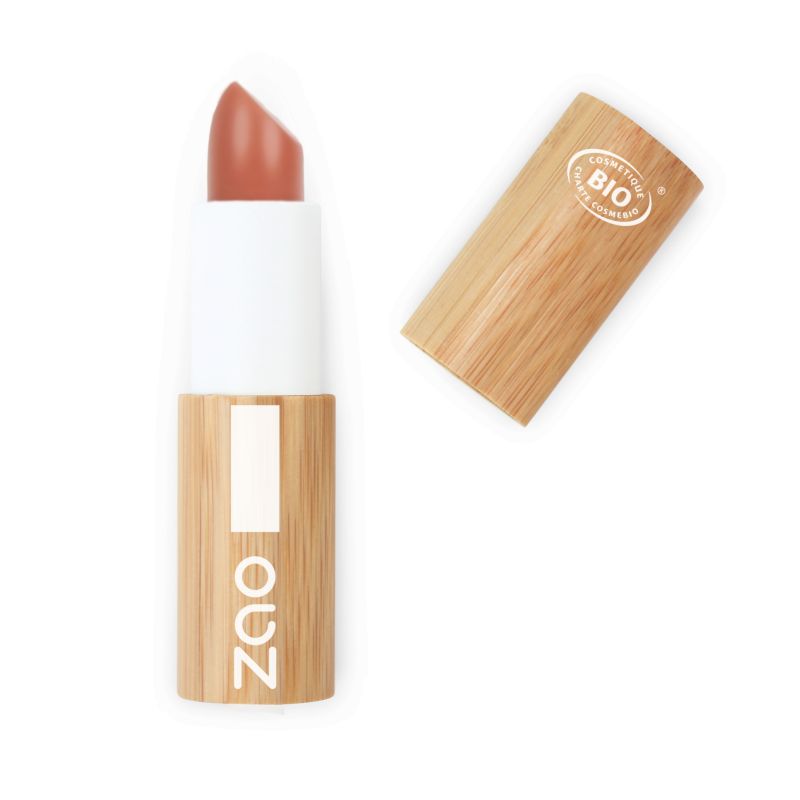 Baume Color & Repulp, Hydrate et repulpe, Orangé nude - 100% naturel, Bio & Vegan - N°486 - Zao