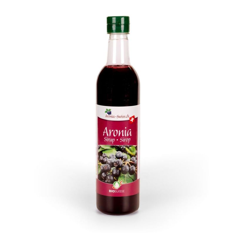 Sciroppo di aronia Bio Svizzero, Certificato Gemma Bio – 5dl – Aronia Swiss